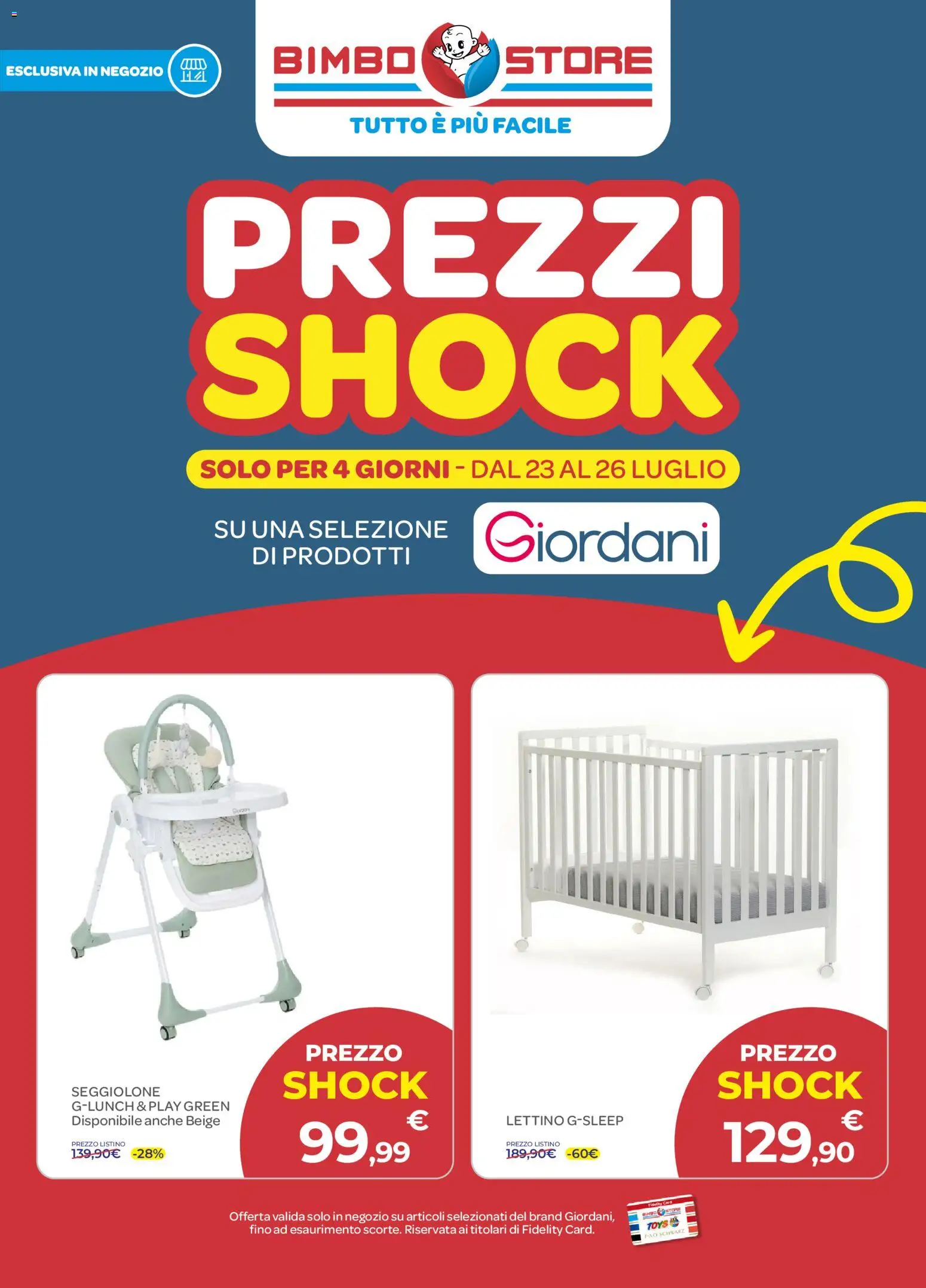 Bimbo store volantino Prezzi Shock dal 23/07/2026 anteprima > nuovo offerte!⏳ catalogue cover