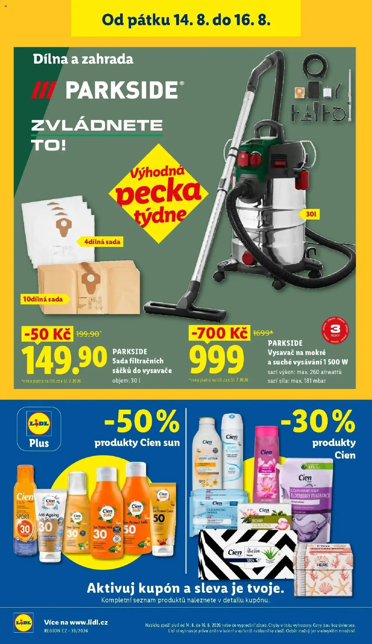 Lidl leták od 10.08.2026 - Nový akční leták | Strana: 24 | Produkty: Deodorant, Vysavač, Vysavače, Body