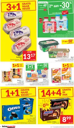 Pâturages Vloeibare room, Vol of light - 2x25cl - Voorbeeld van een folder van Intermarché, geldig van 08/09/2026 | Pagina: 8 | Producten: Zalm, Oreo, Crème, Boter