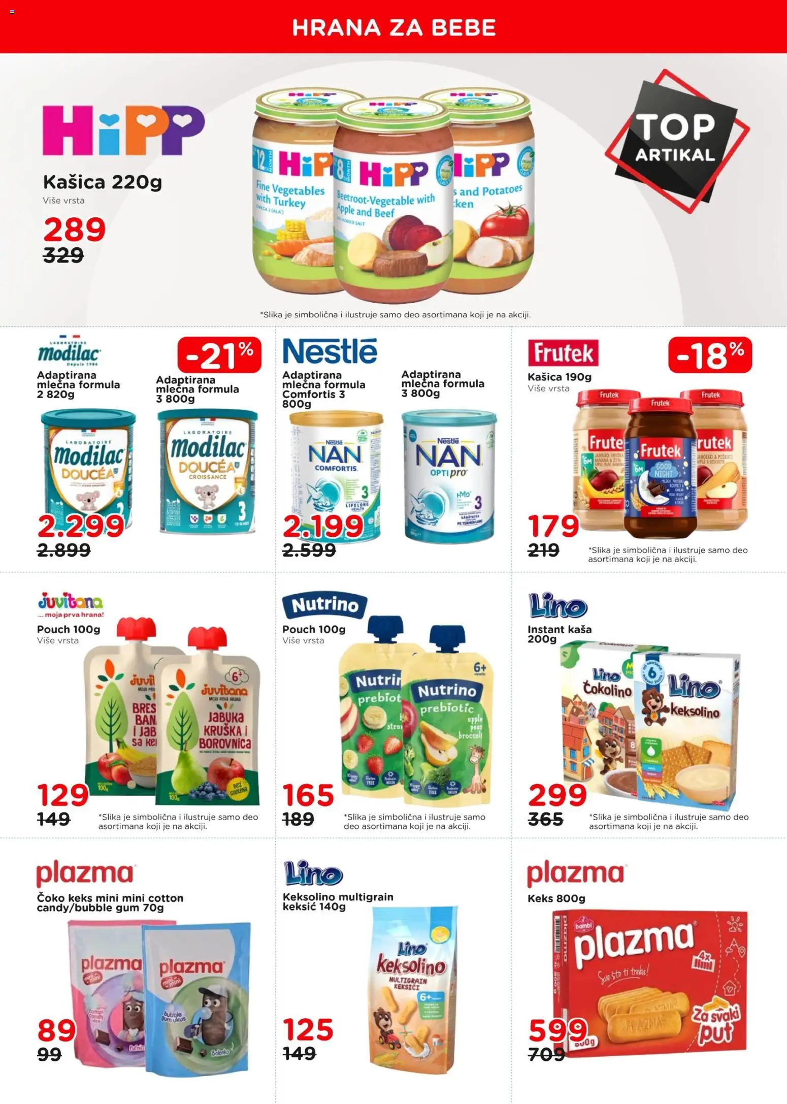 Aksa katalog - važi od 01.10.2026 | Strana: 10 | Proizvode: Keks, Kaša, Sto, Alat