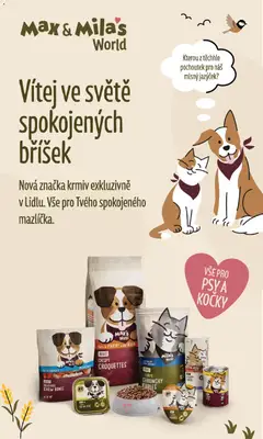 Náhled letáku Lidl leták - Velká radost pro domácí mazlíčky od 12.10.2026