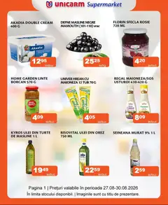 Ofertele Unicarm valabile de la 27.08.2026