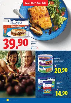 Lidl erbjudanden - Förhandsvisning av reklamblad från butik Lidl aktuell från 27/07/2026 | Sida: 12