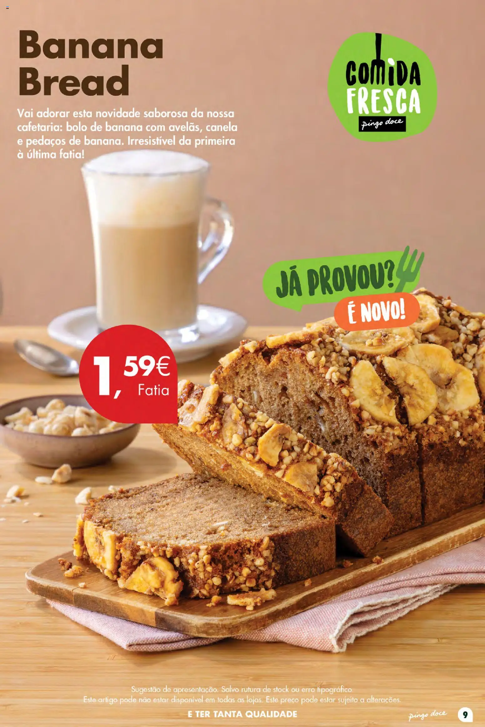 Pingo Doce Poupe Esta Semana Açores │ válido de 09/07/2026 | Página: 9 | Produtos: Banana, Bolo, Canela