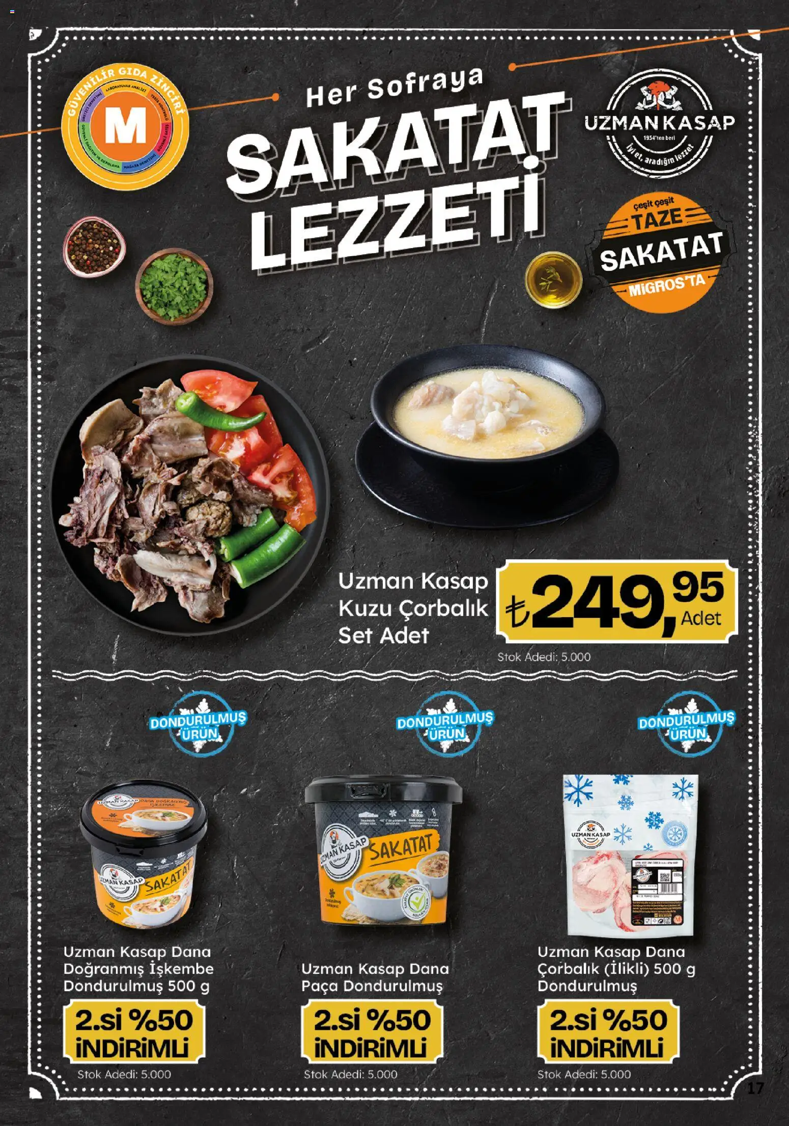 Migros Katalog - 5M Migroskop Dijital - 08 Ekim 2026 tarihinden itibaren geçerlidir | Sayfa: 17 | Ürünler: Sakatat