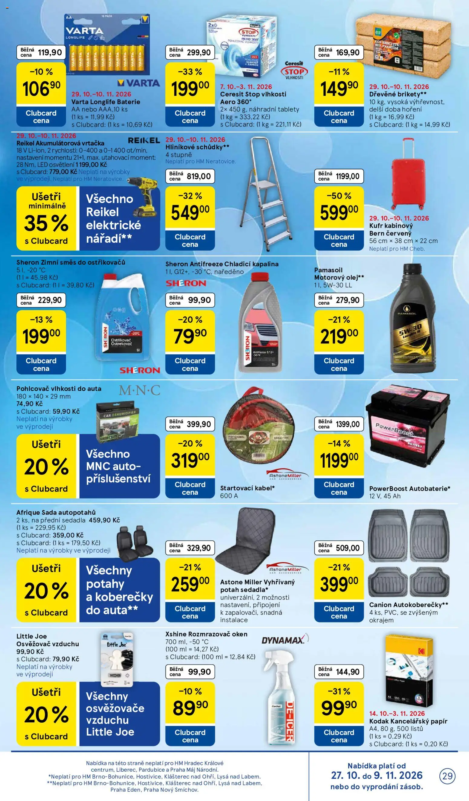 Tesco leták - Hypermarket od 29.10.2026 | Strana: 29