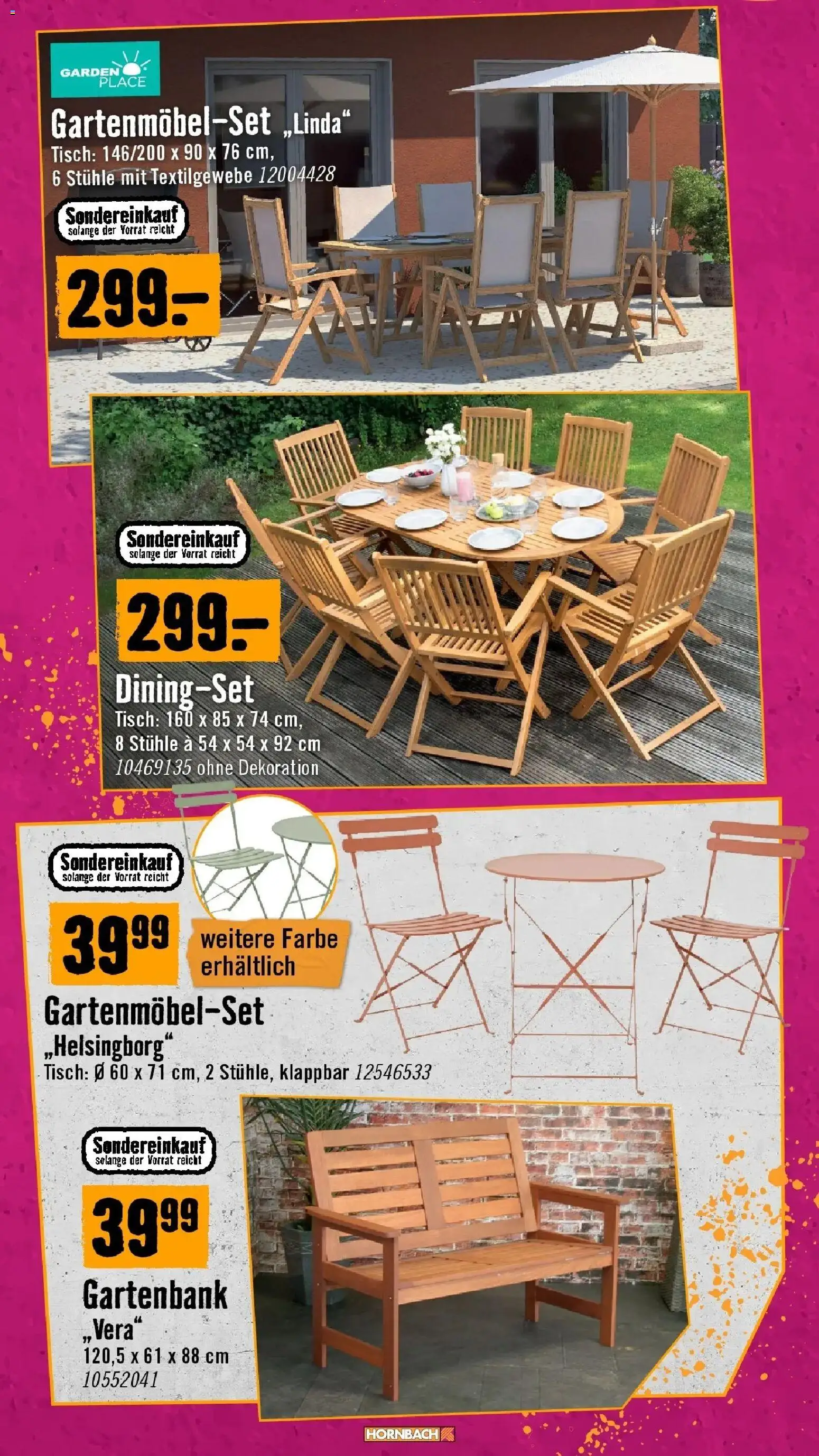 Hornbach Große Neueröffnung gültig ab 02.09.2026 | Seite: 18 | Produkte: Tisch