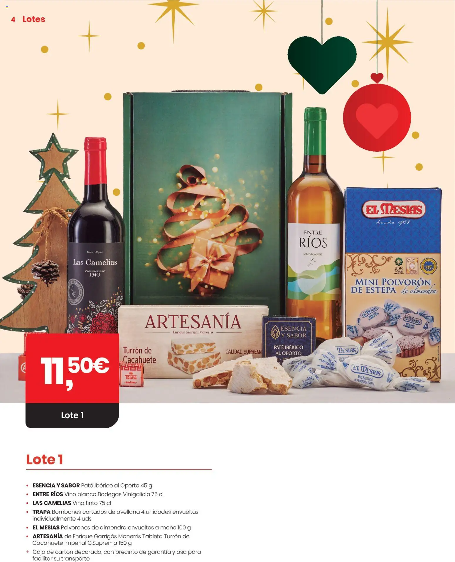 Eroski Navidad 2026 │ válido desde el 15/10/2026 | Página: 4 | Productos: Vino tinto, Tableta, Vino blanco, Caja