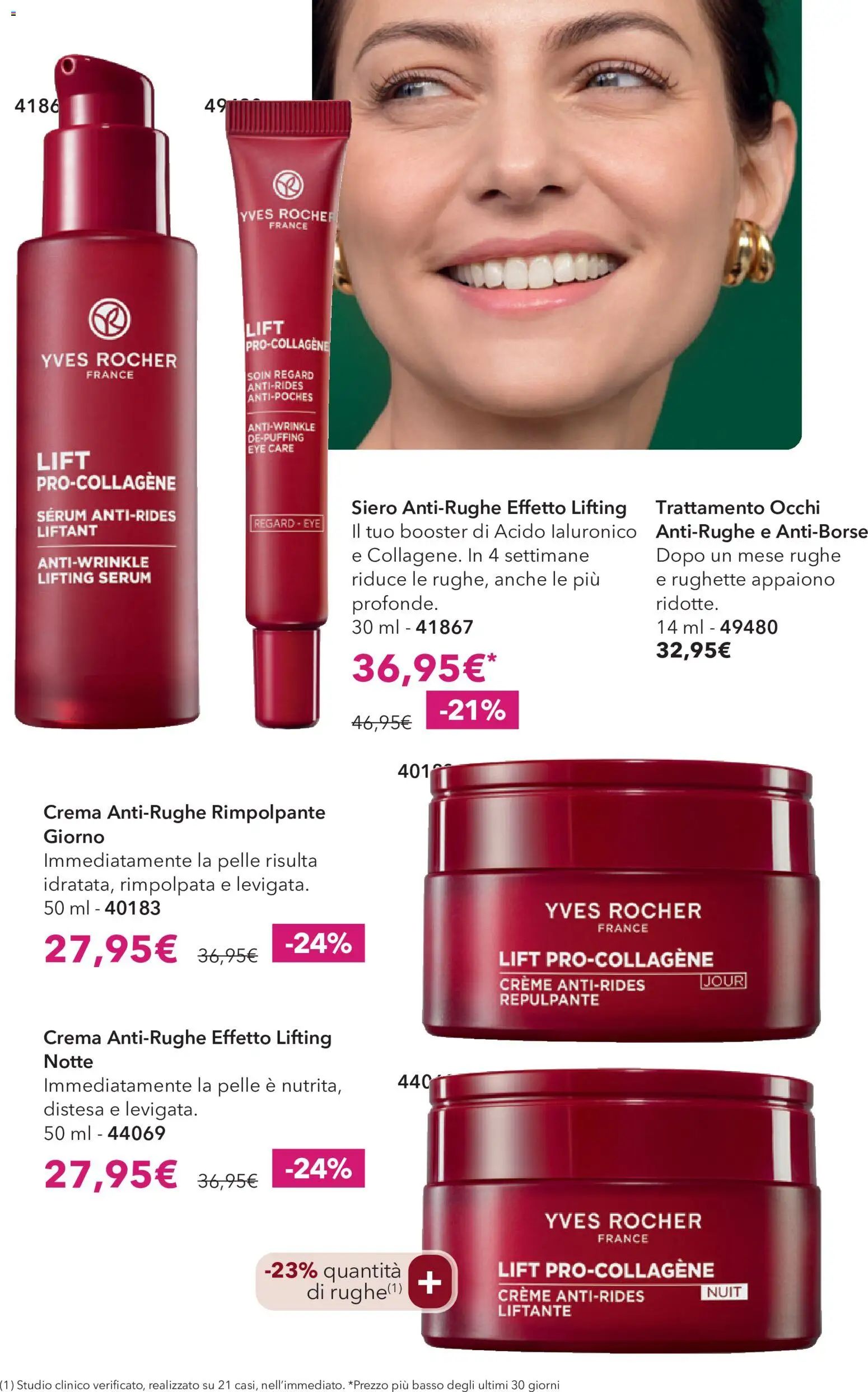 Volantino Yves Rocher del 31/08/2026 | Pagina: 34 | Prodotti: Crema, Basso