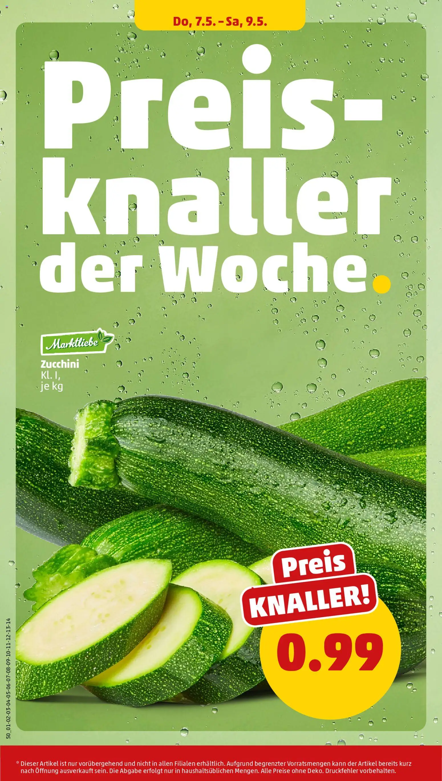 Penny Prospekt 	 – gültig ab 04.05.2026 | Seite: 40 | Produkte: Zucchini