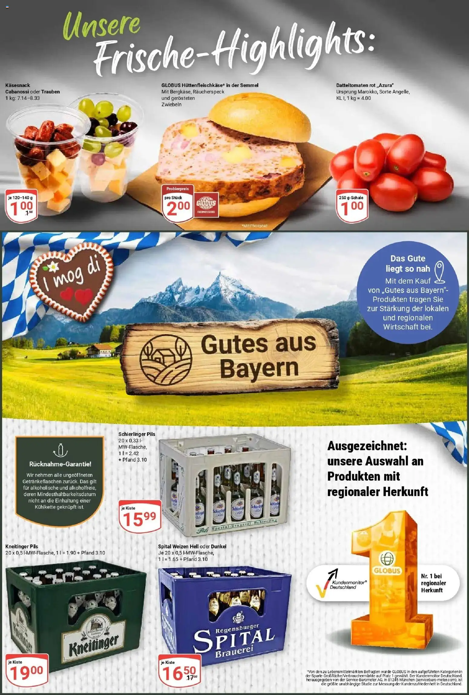 Globus Prospekt Neutraubling (ab 24.08.2026) » Angebote online | Seite: 2 | Produkte: Trauben, Pils, Zwiebeln
