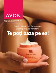 Ofertele Avon valabile de la 01.09.2026