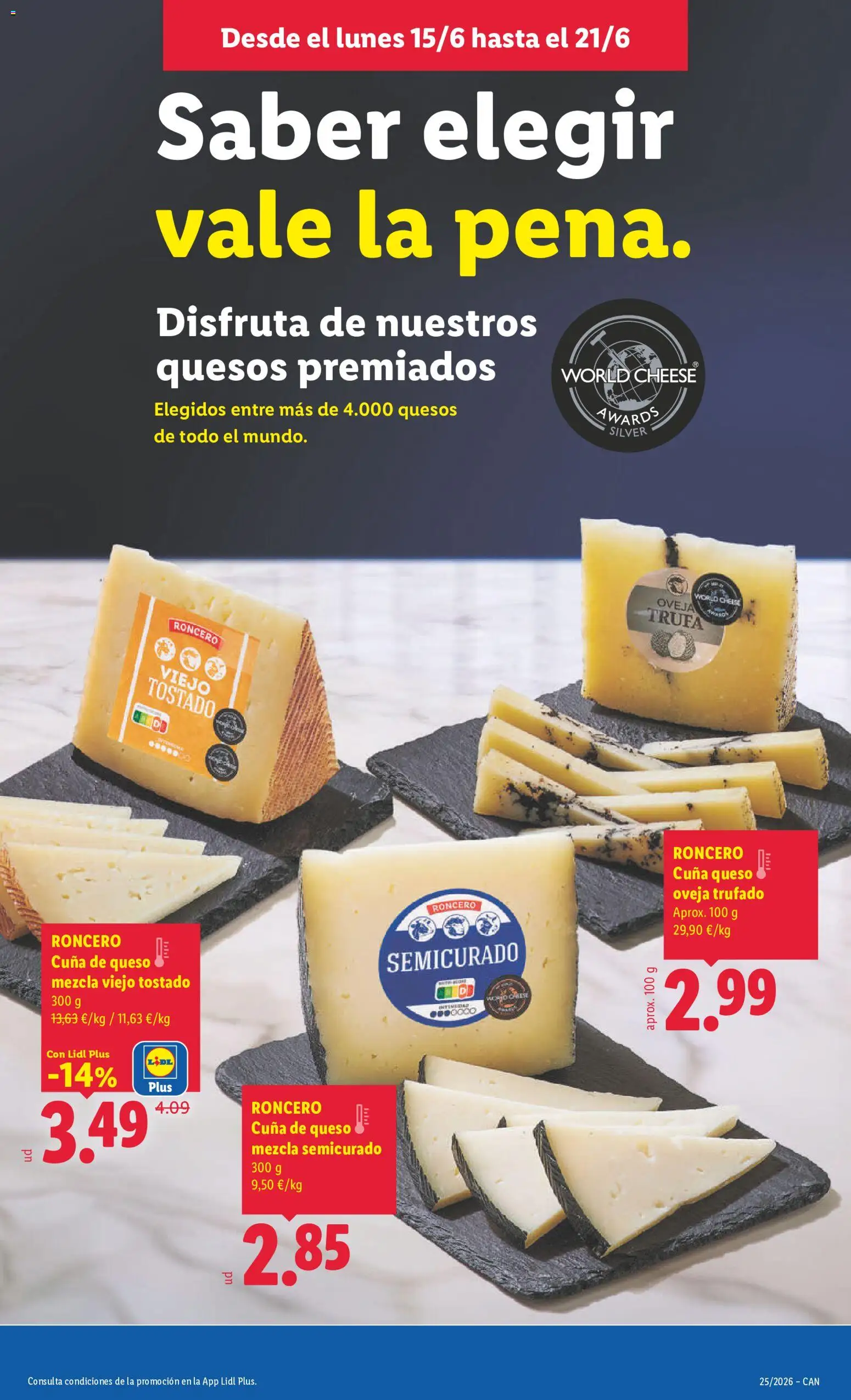 Lidl folleto Canarias │ válido desde el 15.06.2026 | Página: 17 | Productos: Queso, Cuna