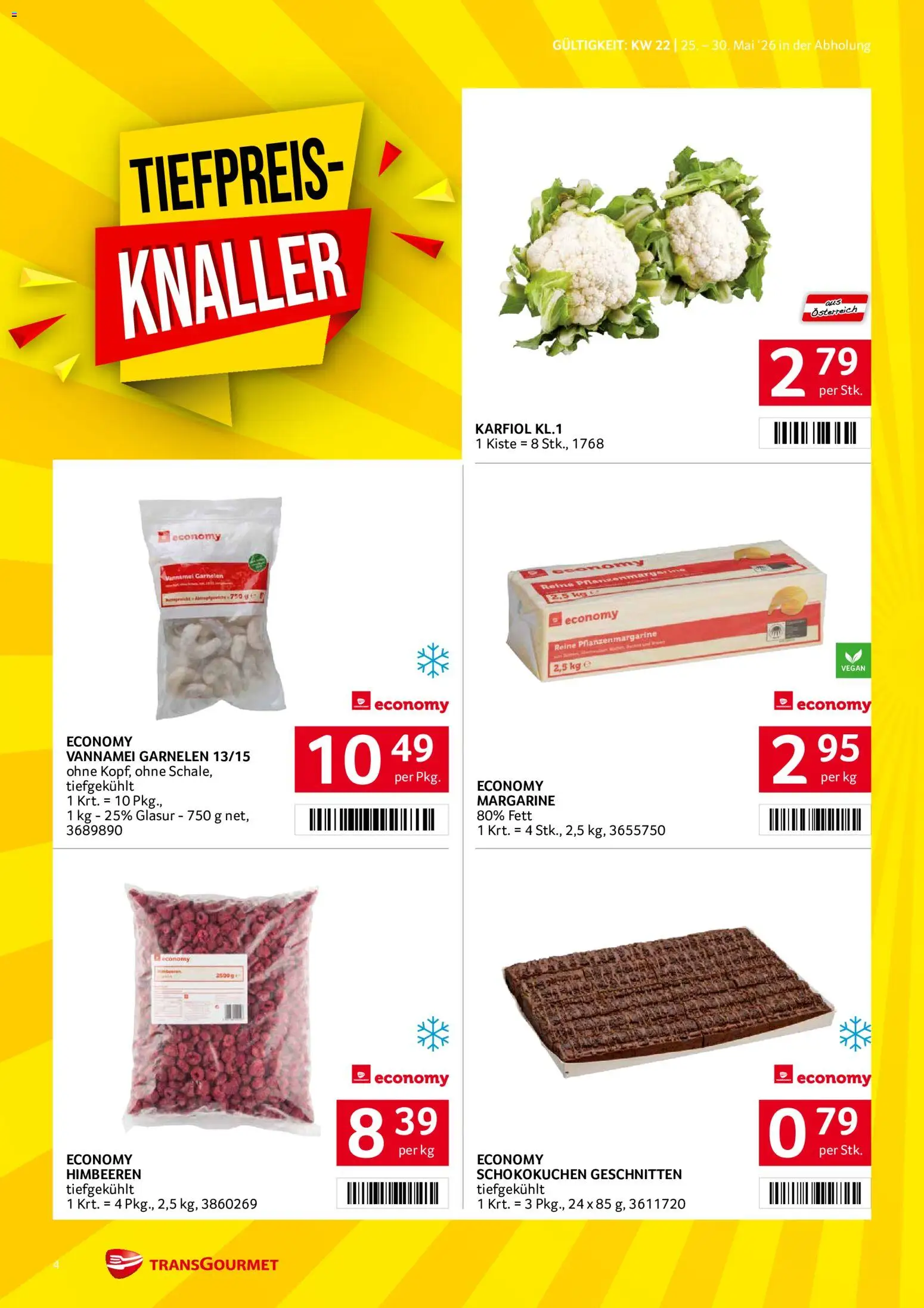 Transgourmet Flugblatt gültig ab 25.05.2026 | Seite: 4