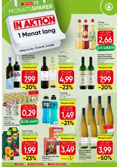 Spar Monatssparer ab 09.07.2026 gültig