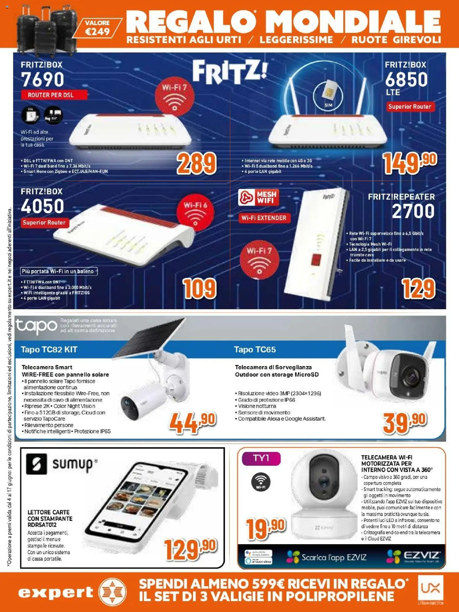 Volantino Expert del 04.06.2026 | Pagina: 23 | Prodotti: Mobile, Stampante, Cavo, Stampa