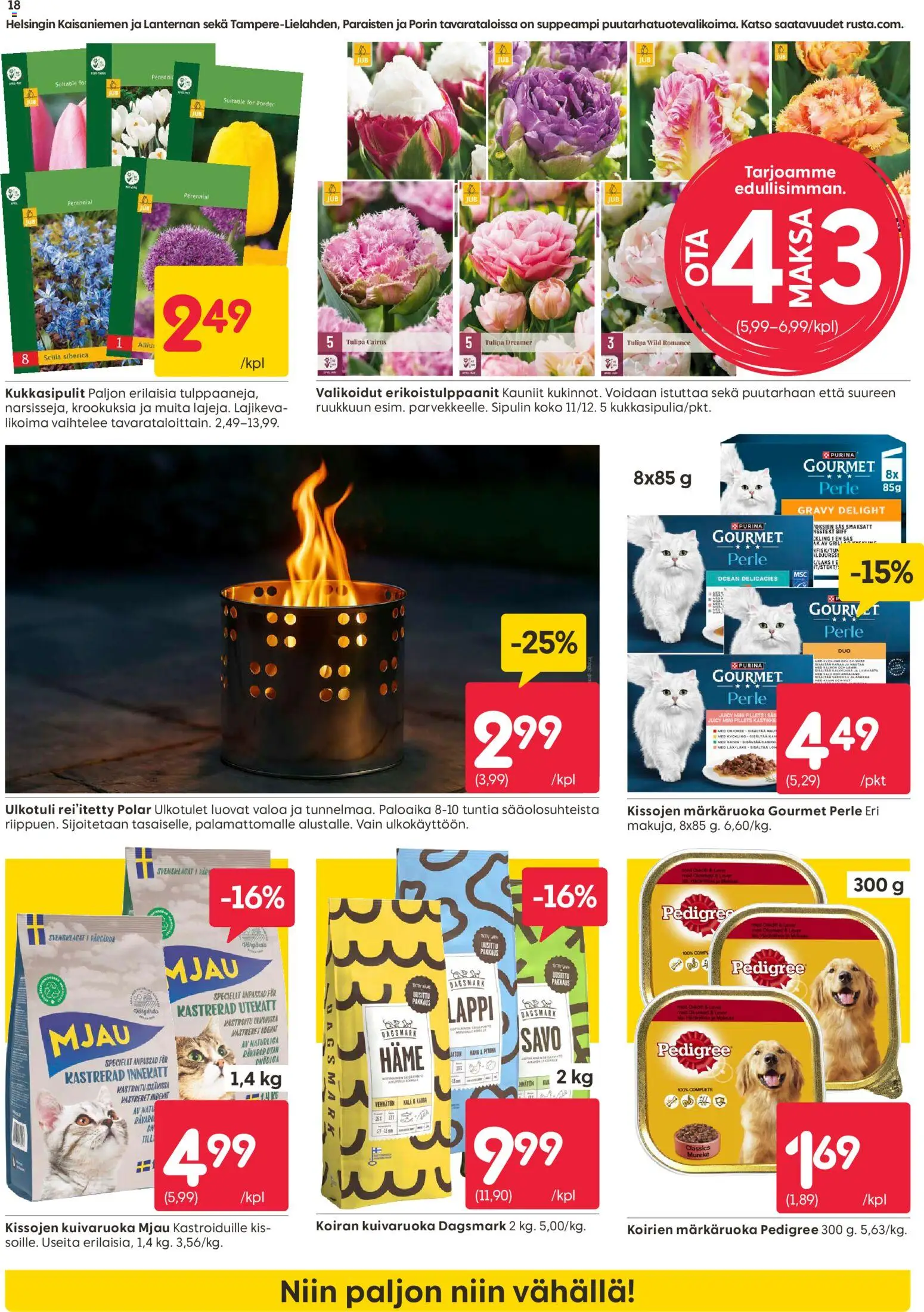 Rusta tarjoukset – voimassa 24/08/2026 alkaen | Sivu: 18