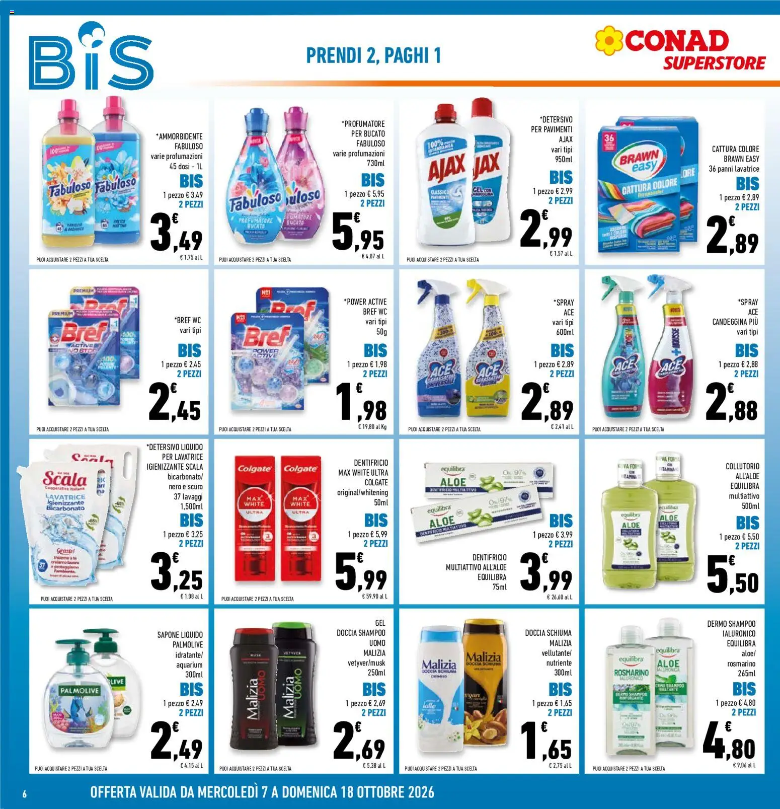 Volantino Conad del 07/10/2026 | Pagina: 6