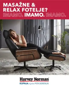 Harvey Norman Masažne i relax fotelje? Imamo. - Pregled kataloga iz trgovine Harvey Norman, vrijedi od 01.09.2026