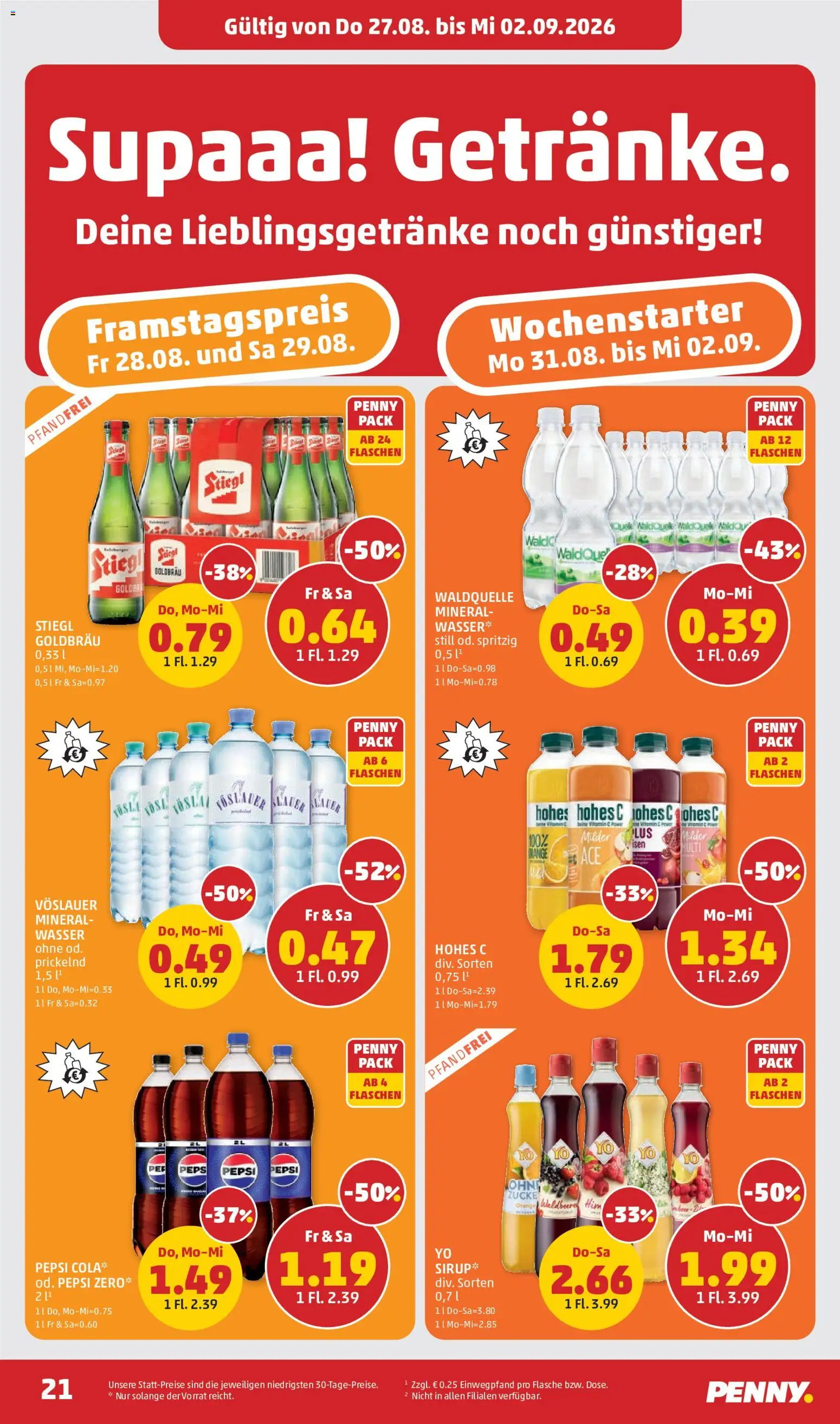 Penny Markt Flugblatt gültig ab 27.08.2026 | Seite: 21