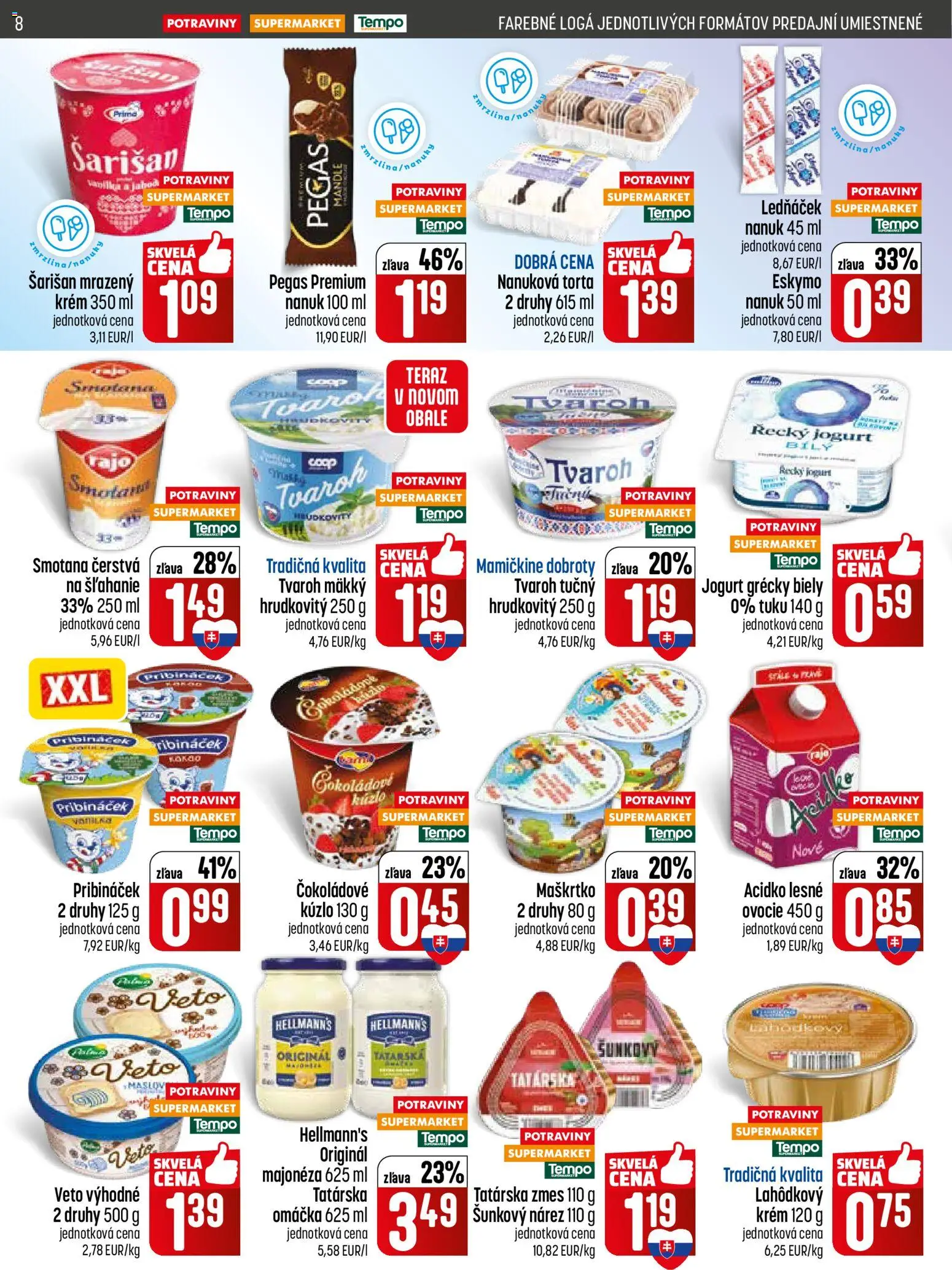 Nové COOP Jednota akcie – leták je platný od 14.05.2026 | Strana: 8