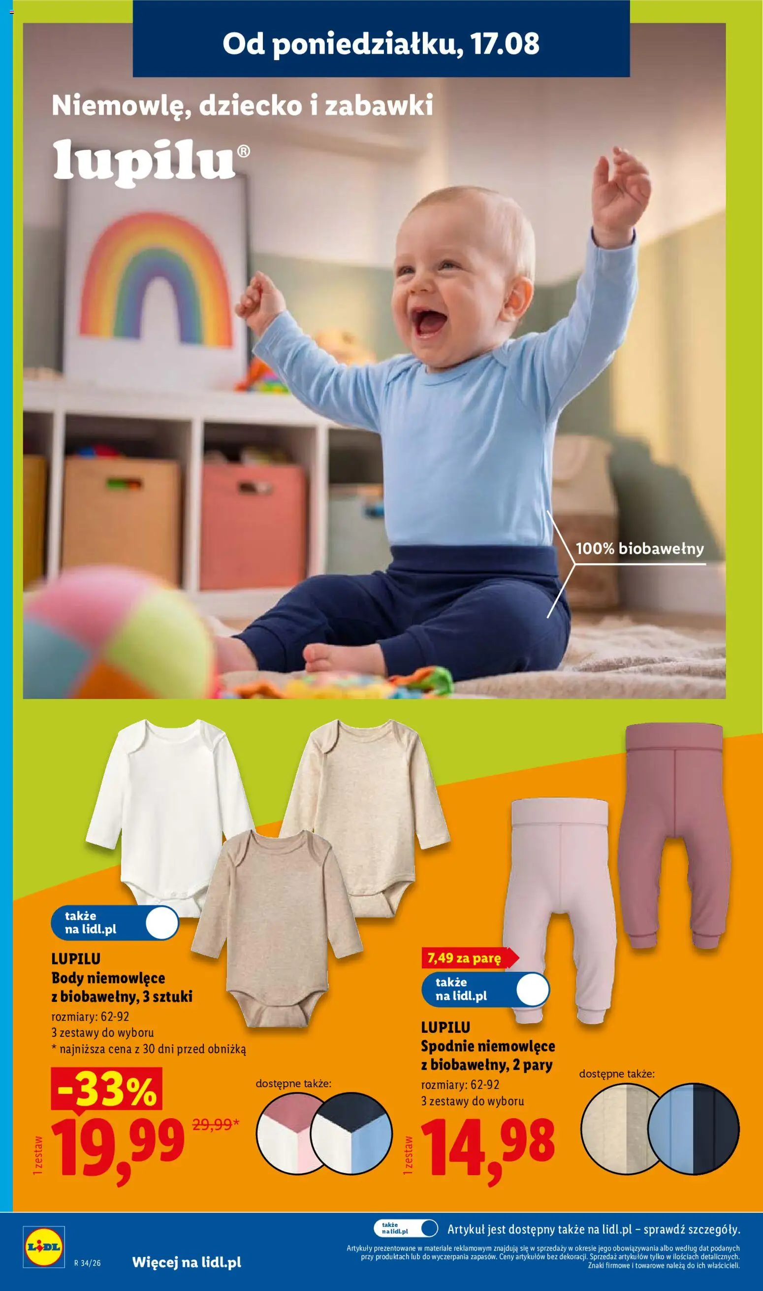 Lidl Polsko katalog od 17.08.2026 | Strana: 18 | Produkty: Body