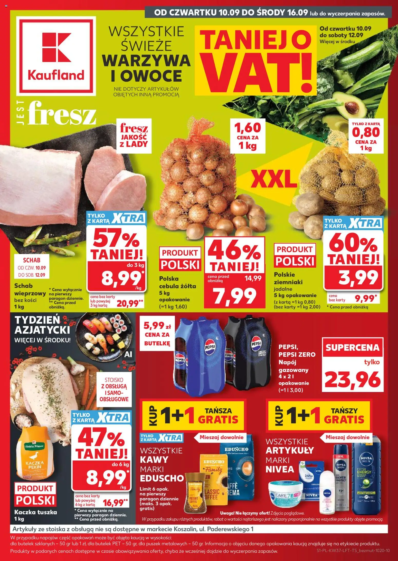 Kaufland gazetka od 10.09.2026 | Strona: 1