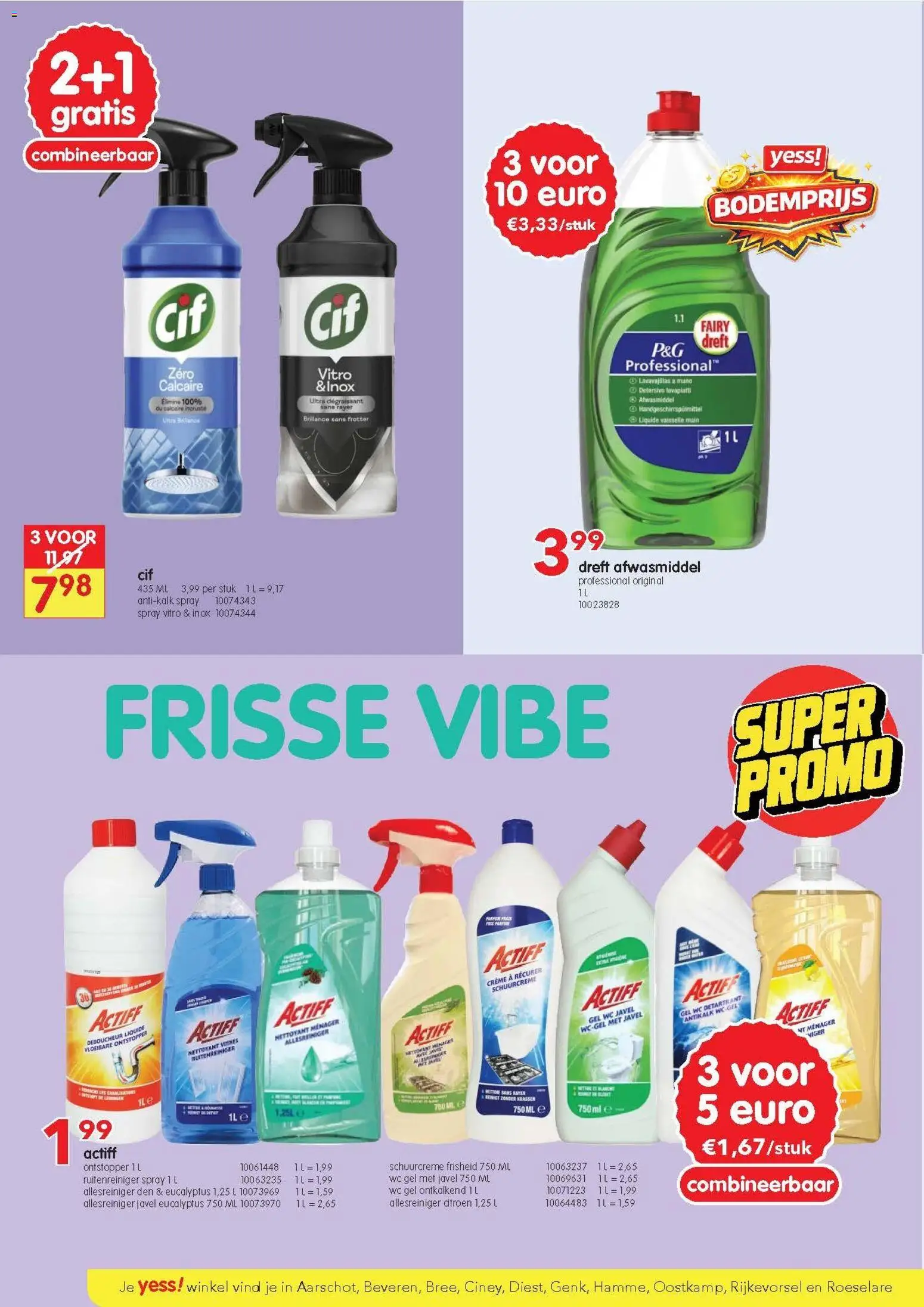{H1} | Pagina: 8 | Producten: Allesreiniger, Wc, Gel, Citroen