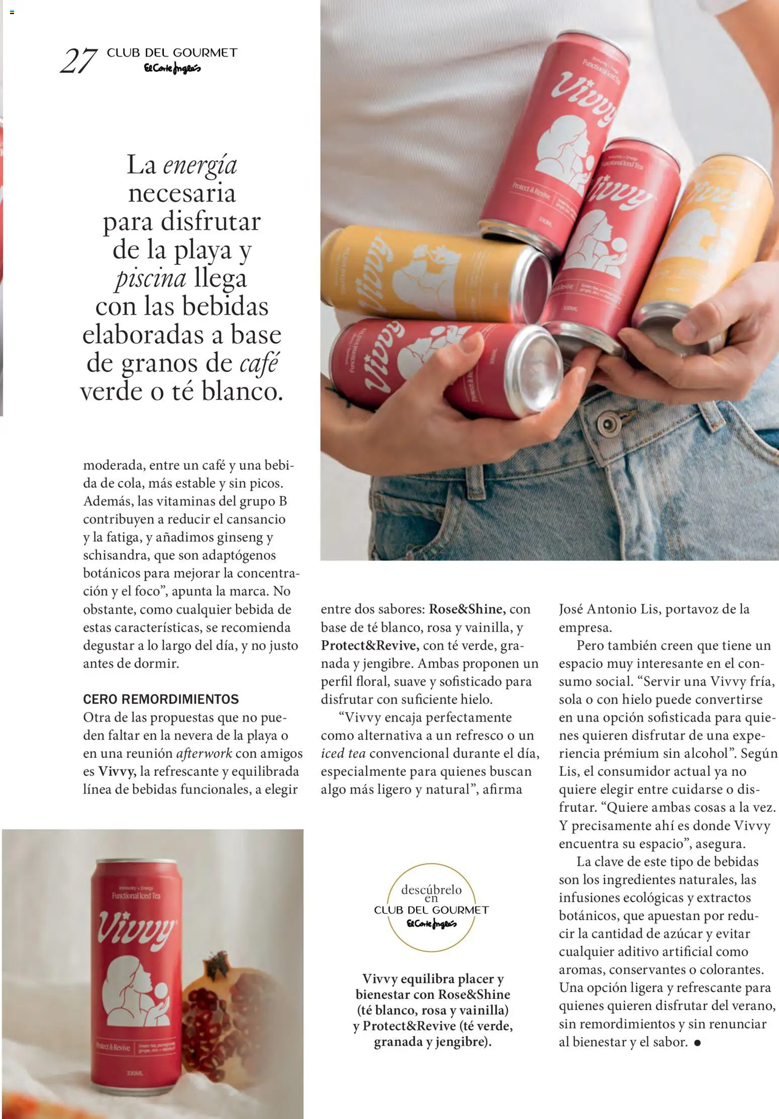 El Corte Inglés ofertas │ válido desde el 22/06/2026 | Página: 27 | Productos: Ingredientes, Hielo, Granada, Piscina