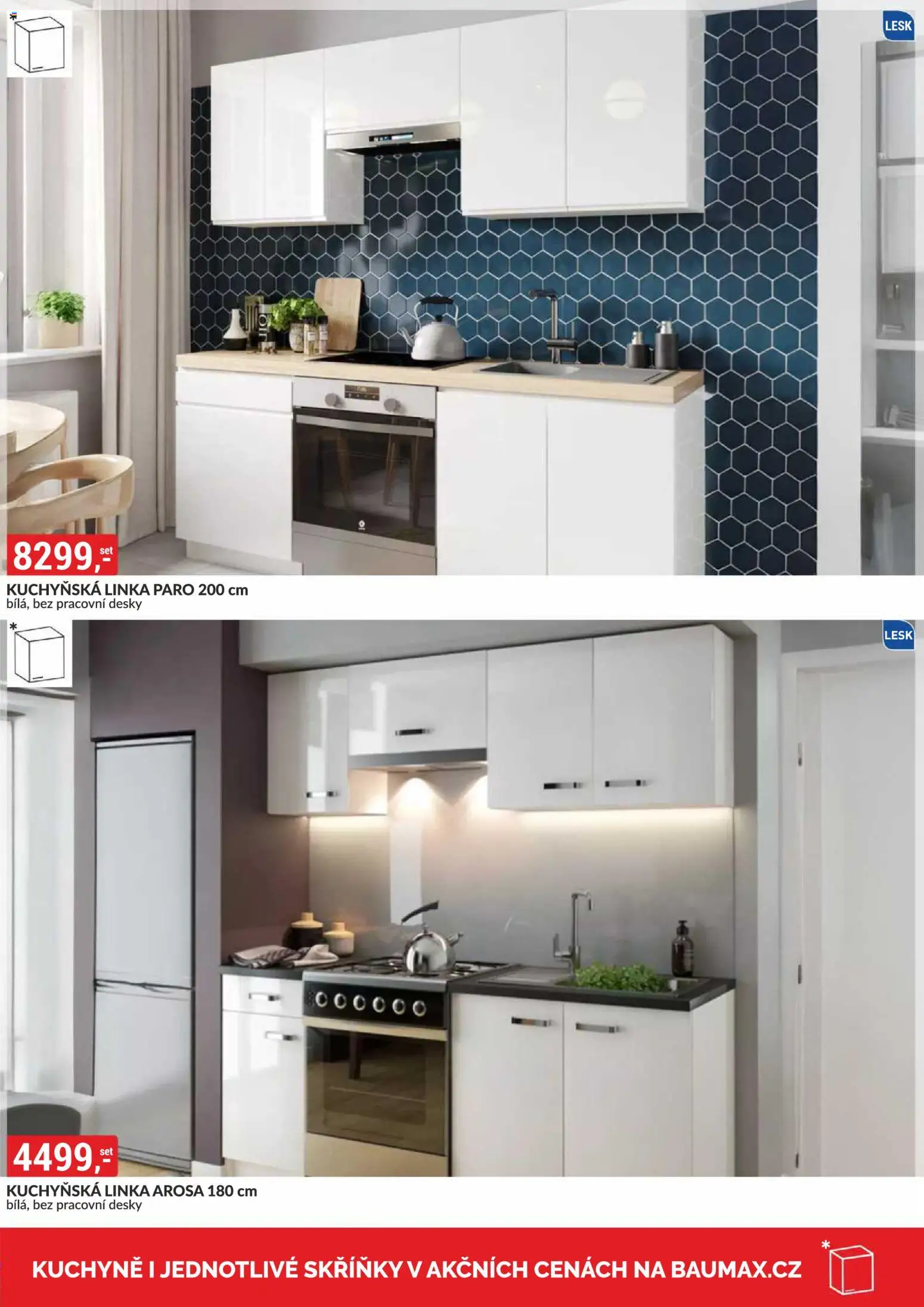 BAUMAX leták - Vaše bydlení, vaše pravidla od 01.07.2026 | Strana: 57 | Produkty: Kuchyňská linka, Desky, Kuchyně