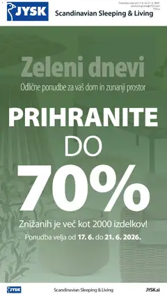 JYSK katalog akcije – veljaven od 17.06.2026