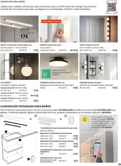 Vista previa IKEA - Muebles para baño válido desde el 01/09/2026 | Página: 55 | Productos: Lámpara de pared, Móvil, Bombilla, Iluminación