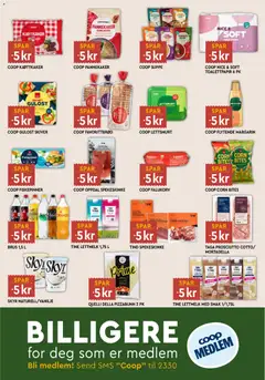 Forhåndsvisning av Coop Mega Mega Helg gyldig fra 25.05.2026 | Side: 23 | Produkter: Toalettpapir, Lettmelk, Pizzadej, Skrue