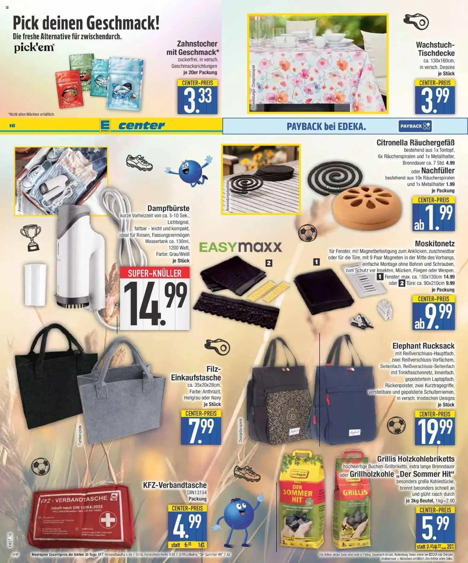E center Prospekt München – gültig ab 29.06.2026 | Seite: 16 | Produkte: Rucksack