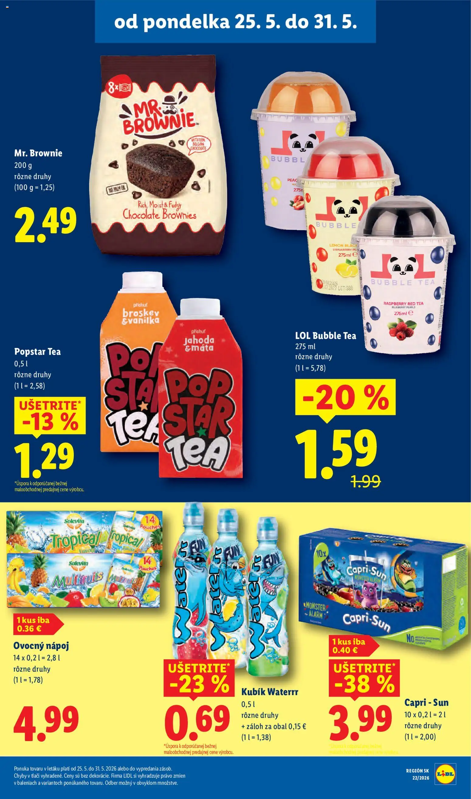 Nové Lidl akcie – leták je platný od 25.05.2026 | Strana: 34