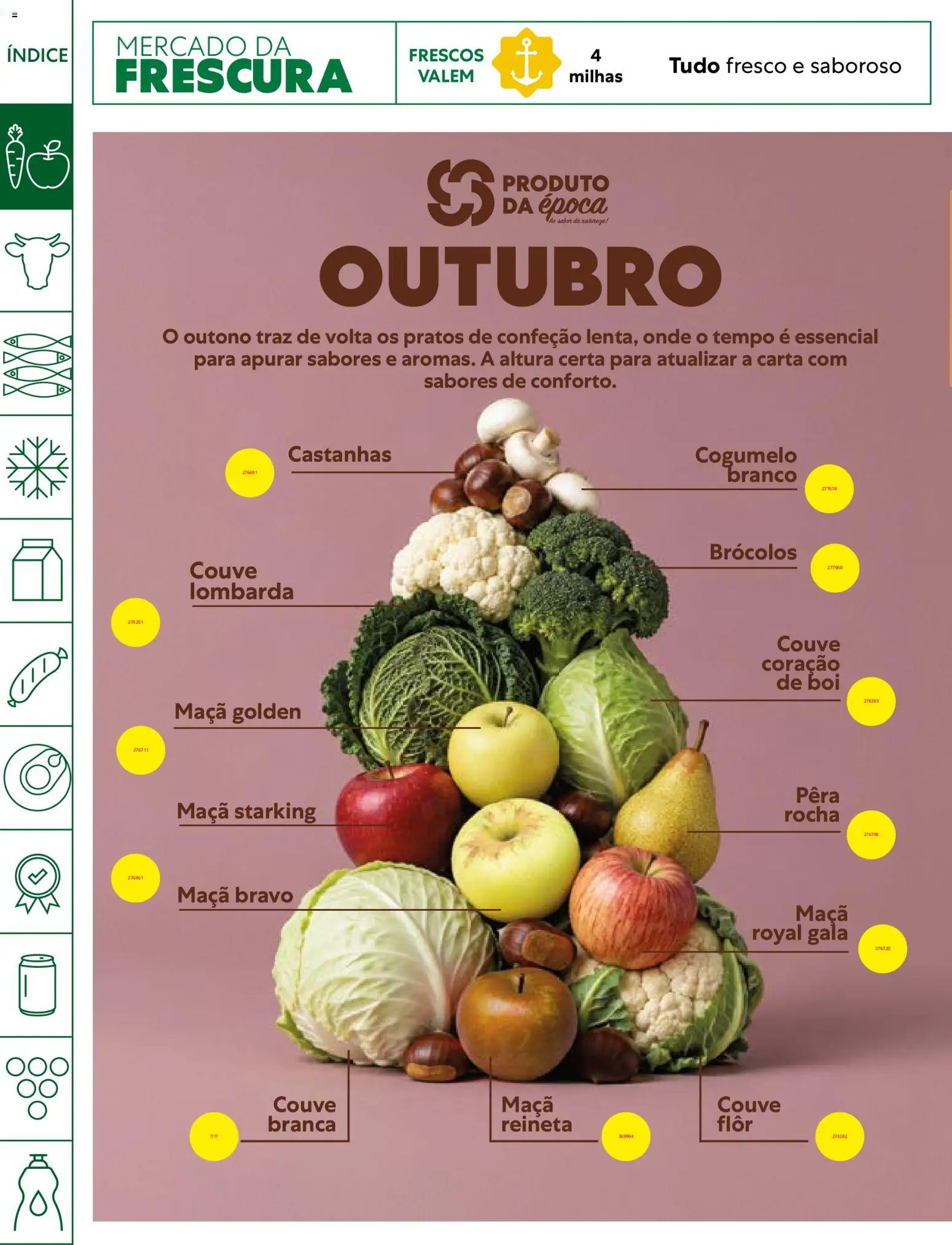 Recheio folheto Horeca │ válido de 06/10/2026 | Página: 2 | Produtos: Brócolos, Pratos, Couve branca, Couve