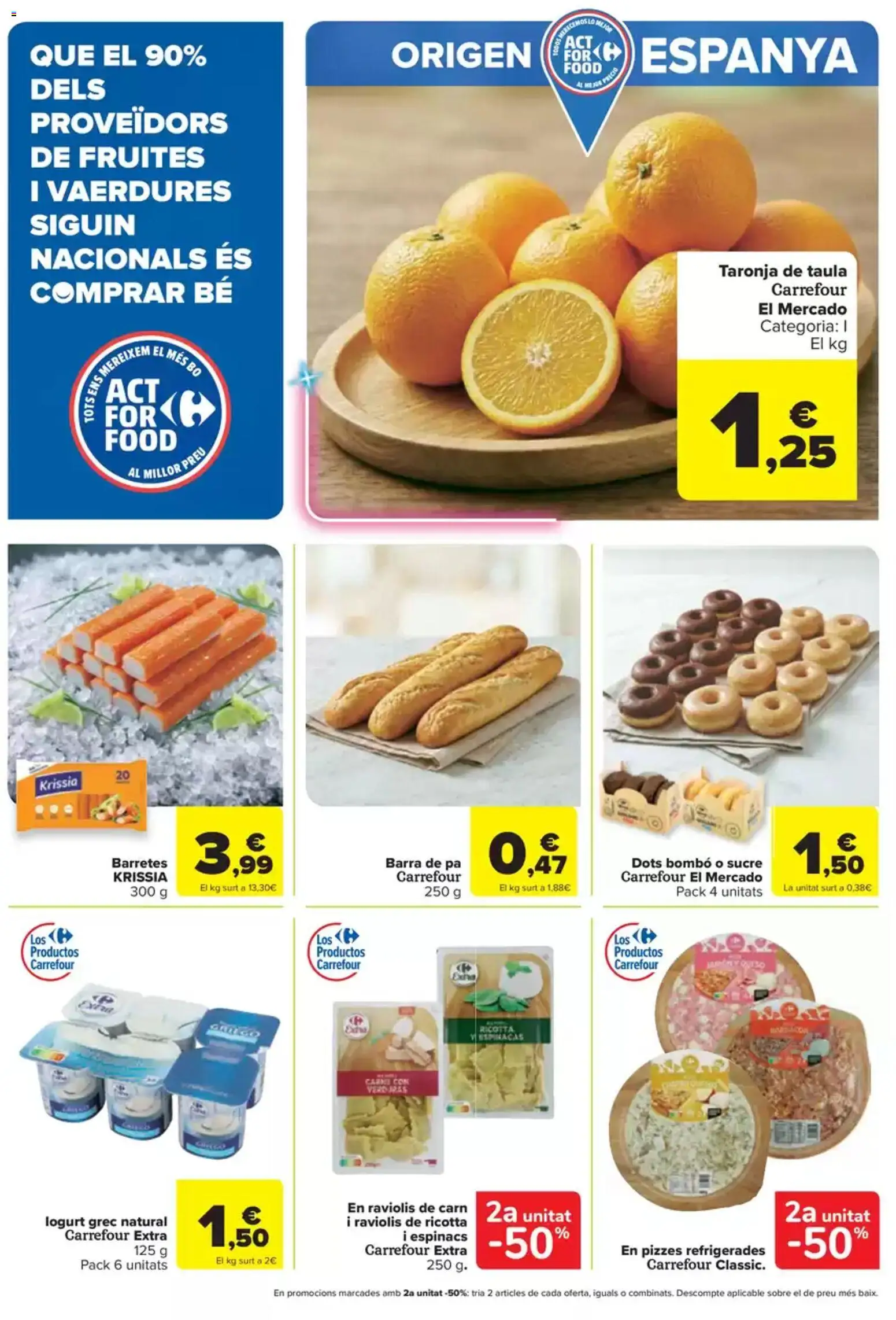 Carrefour Express folleto │ válido desde el 14/08/2026 | Página: 2 | Productos: Espinacas, Ricotta