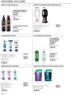 Avon katalog akcije – veljaven od 01.11.2026 | Stran: 168 | Izdelki: Sampon, Krema, Milo, Deodorant