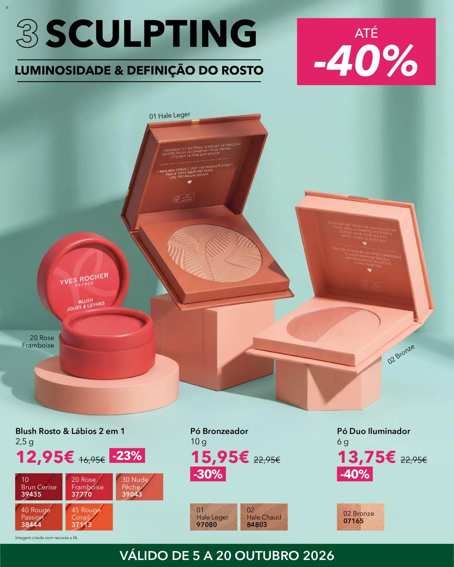 Yves Rocher Beauty glam │ válido de 05/10/2026 | Página: 4 | Produtos: Iluminador, Pó, Bronzeador, Blush