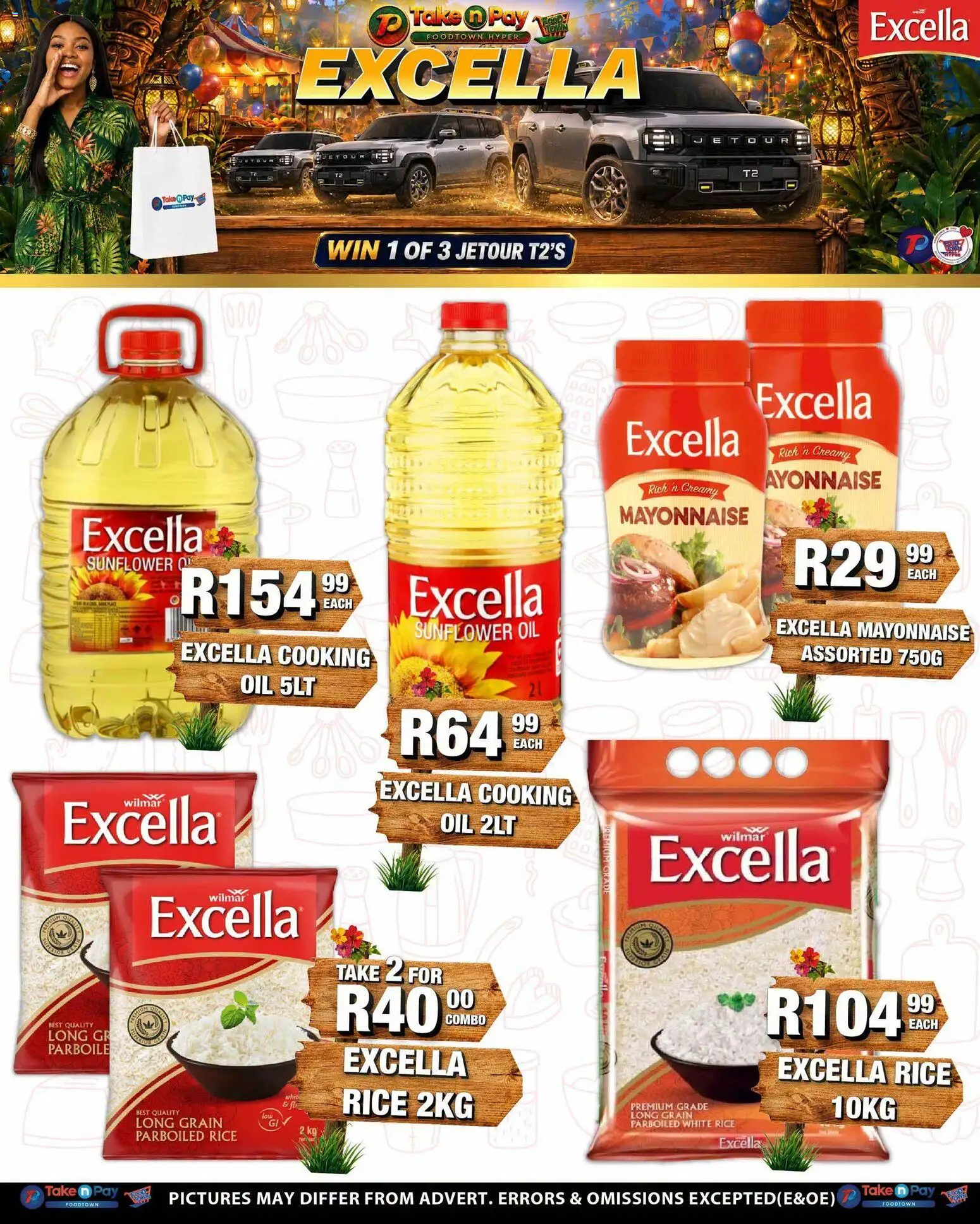New Take n Pay catalogue – valid from 20/07/2026 | Page: 18 | Products: Oil, Rice, Mayonnaise