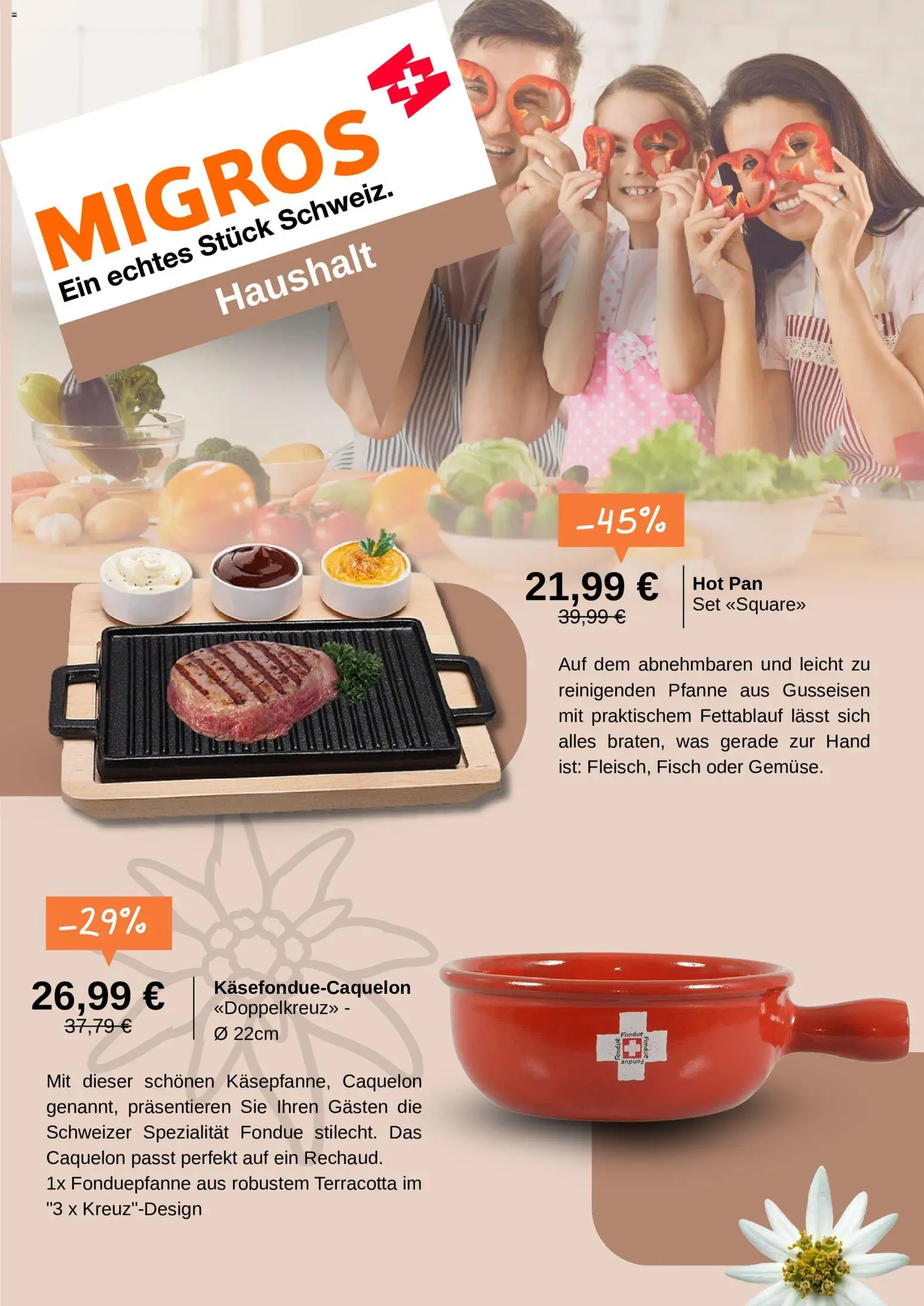 Migros Prospekt – gültig ab 20.10.2026 | Seite: 5 | Produkte: Fisch, Fondue