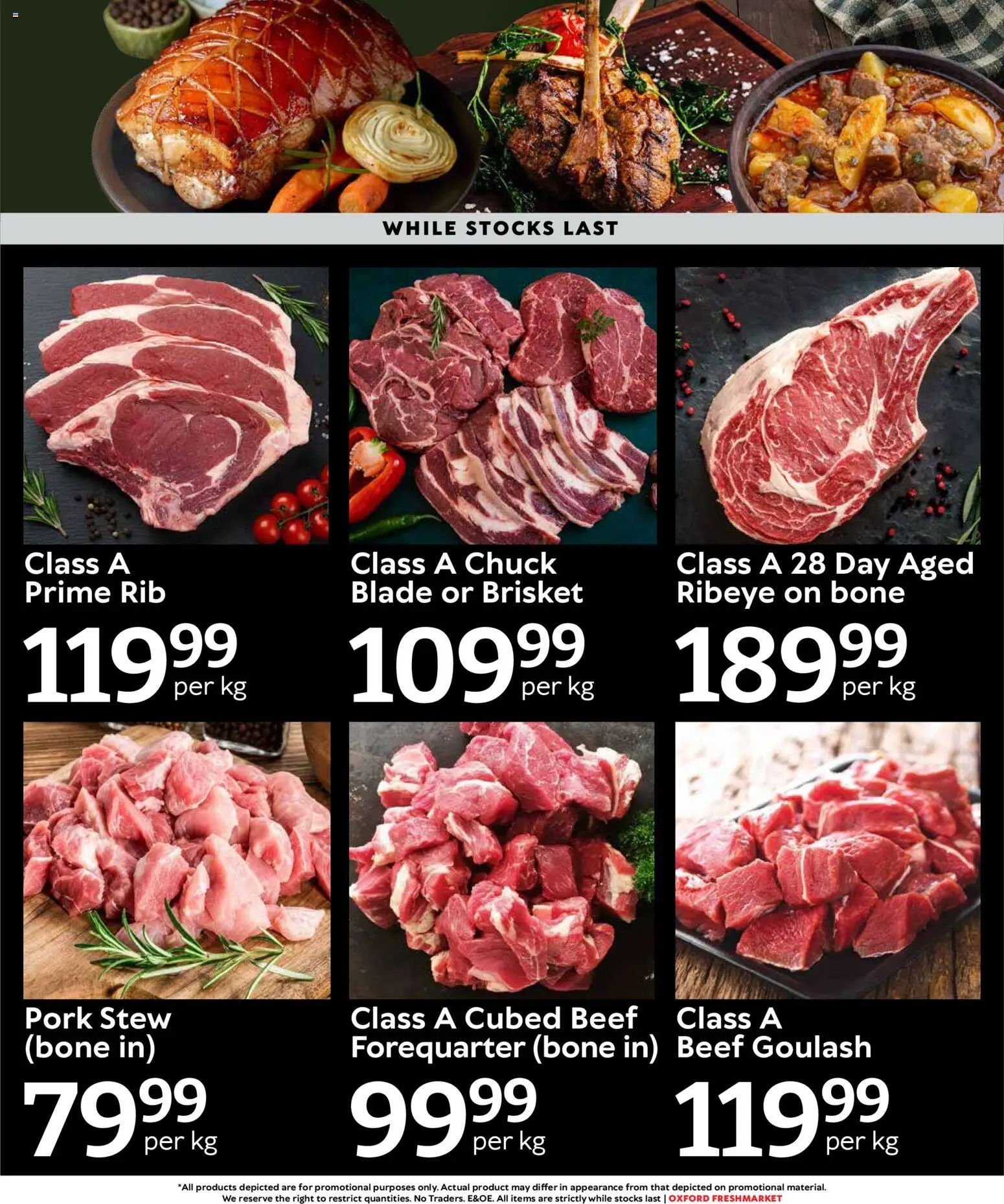 New Oxford Freshmarket catalogue – valid from 17.06.2026 | Page: 3 | Products: Pork, Beef