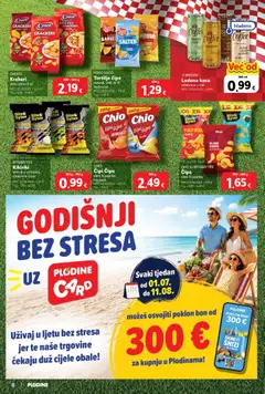Tortilja čips, natural, chili, sir ili barbecue - Pregled kataloga iz trgovine Plodine, vrijedi od 01.07.2026 | Stranica: 8