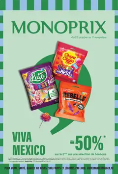 Monoprix - Prévisualisation de Monoprix catalogue valide à partir de 20/10/2026