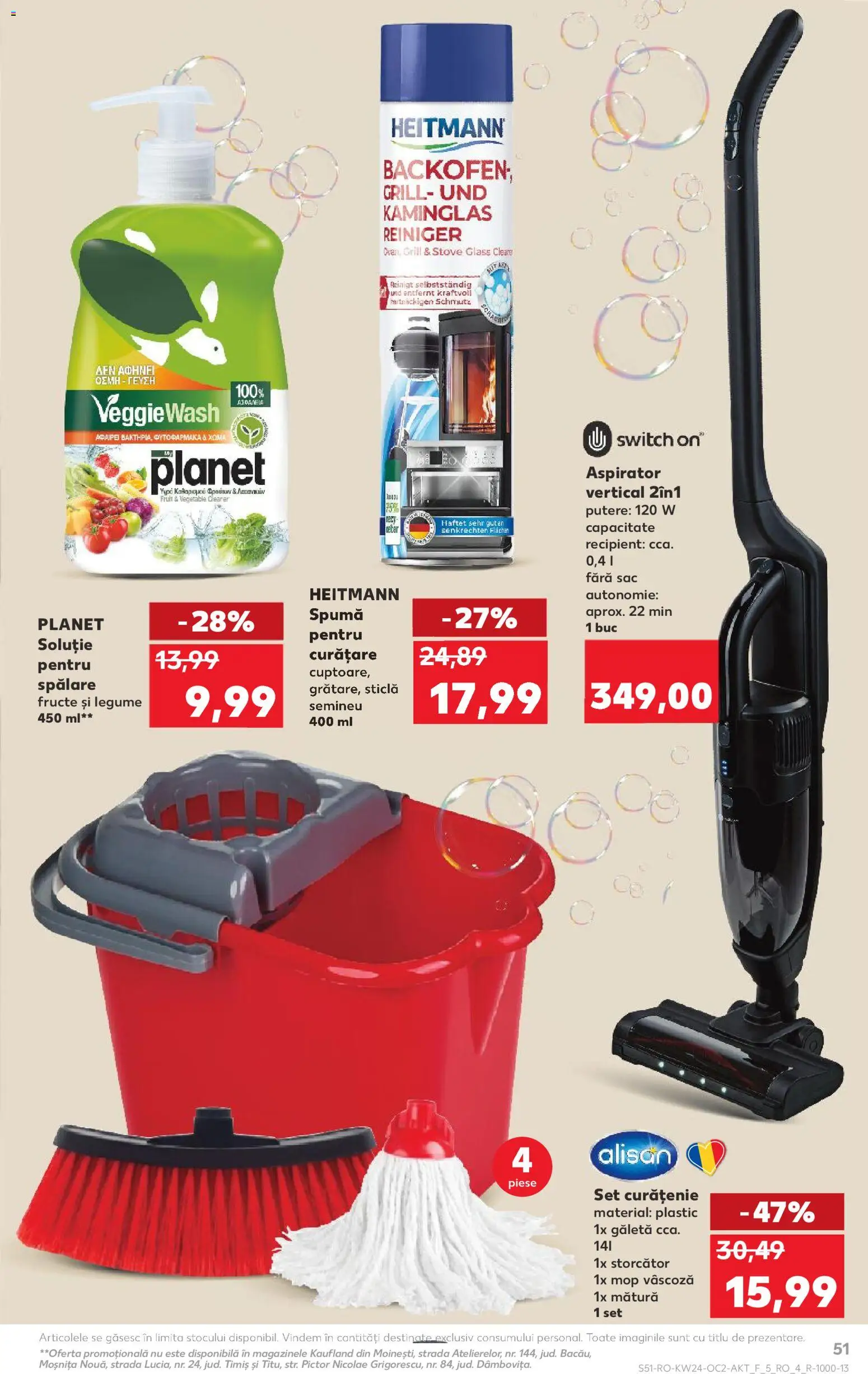 Noul catalog Kaufland – valabil de la 10.06.2026 | Pagină: 51 | Produse: Pomelo, Grill, Mop, Fructe