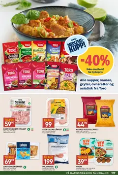 Forhåndsvisning av Coop Mega kundeavis gyldig fra 24/08/2026 | Side: 3 | Produkter: Chili, Kylling, Lasagne, Tikka masala