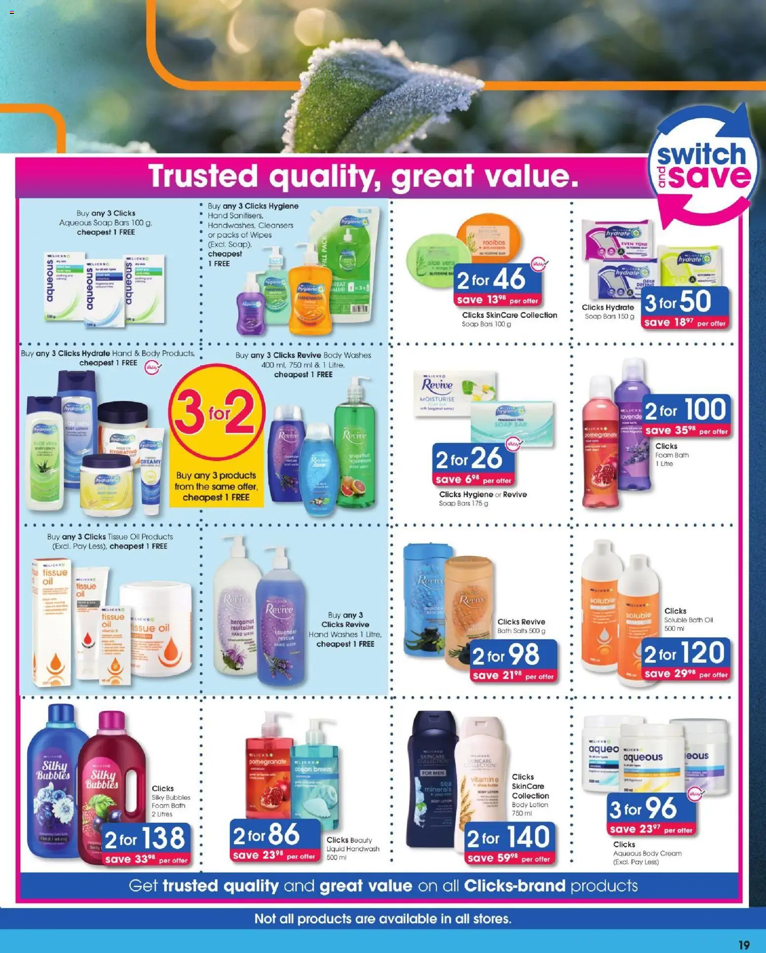 New Clicks catalogue – valid from 09/07/2026 | Page: 19