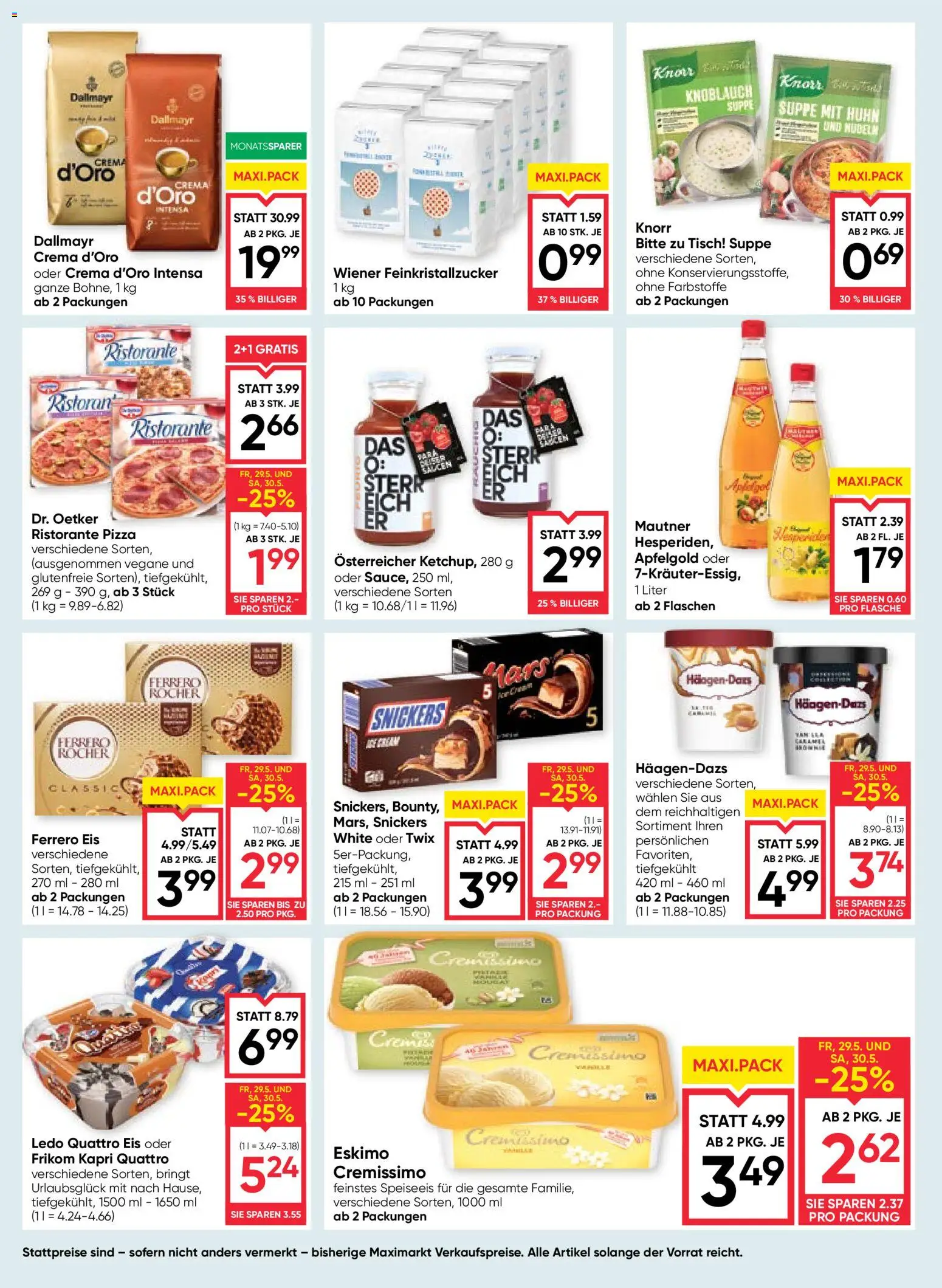 Die besten Angebote | Maximarkt Flugblatt ab 28.05.2026 | - Jetzt stöbern! | Österreich