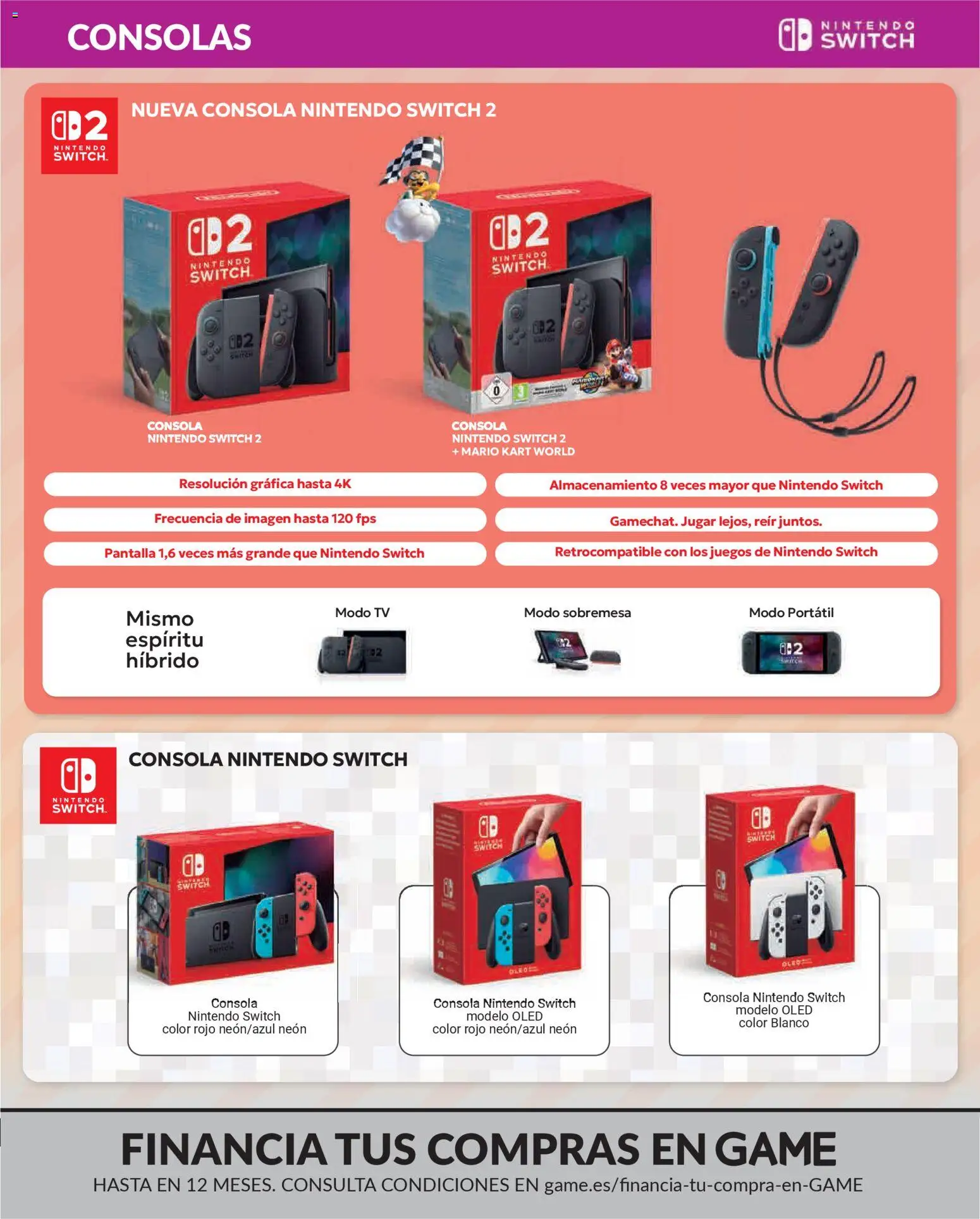 Game folleto │ válido desde el 03/12/2025 | Página: 59 | Productos: Portátil, Consola Nintendo, Consola, Nintendo