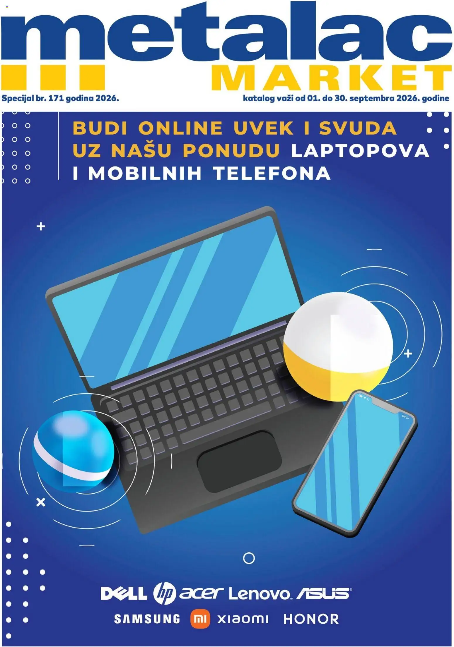 Metalac Market katalog - važi od 01.09.2026 | Strana: 1 | Proizvode: Xiaomi